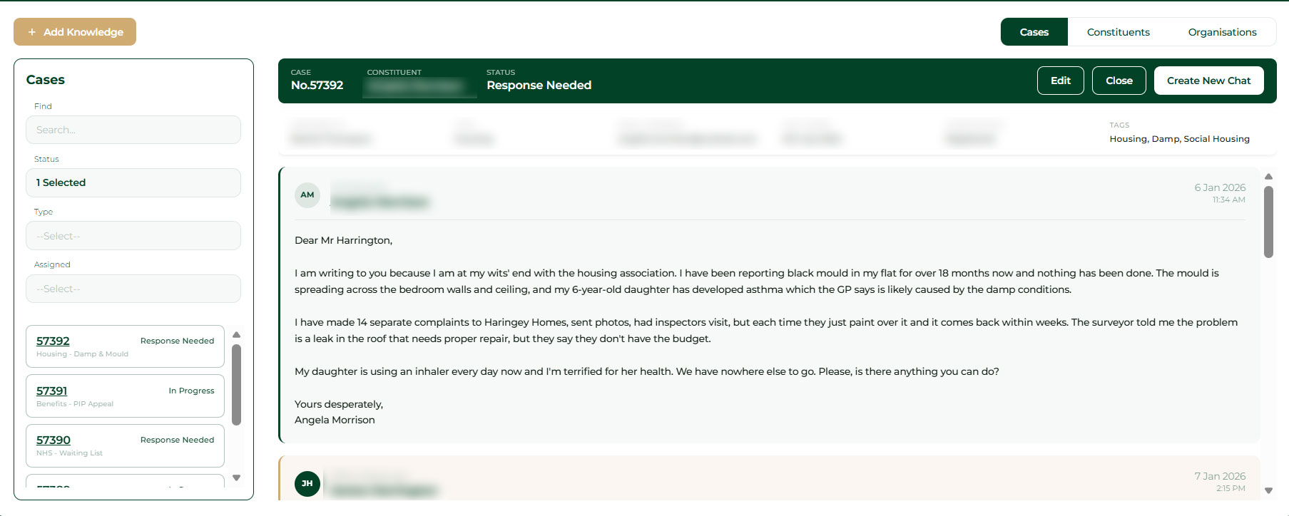 Incumbency.AI product preview